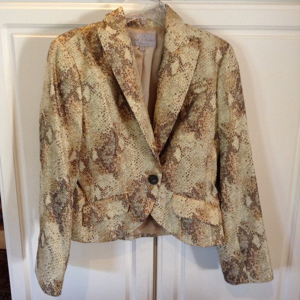 Earl Rutenberg Metallic Couture Jacket