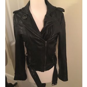 Muubaa lamb leather jacket