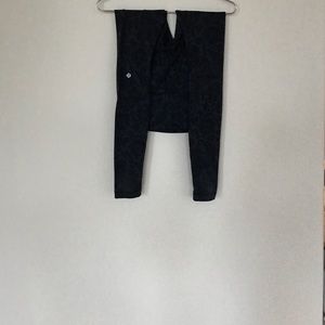 Wunderunder paisley pants- blue black.