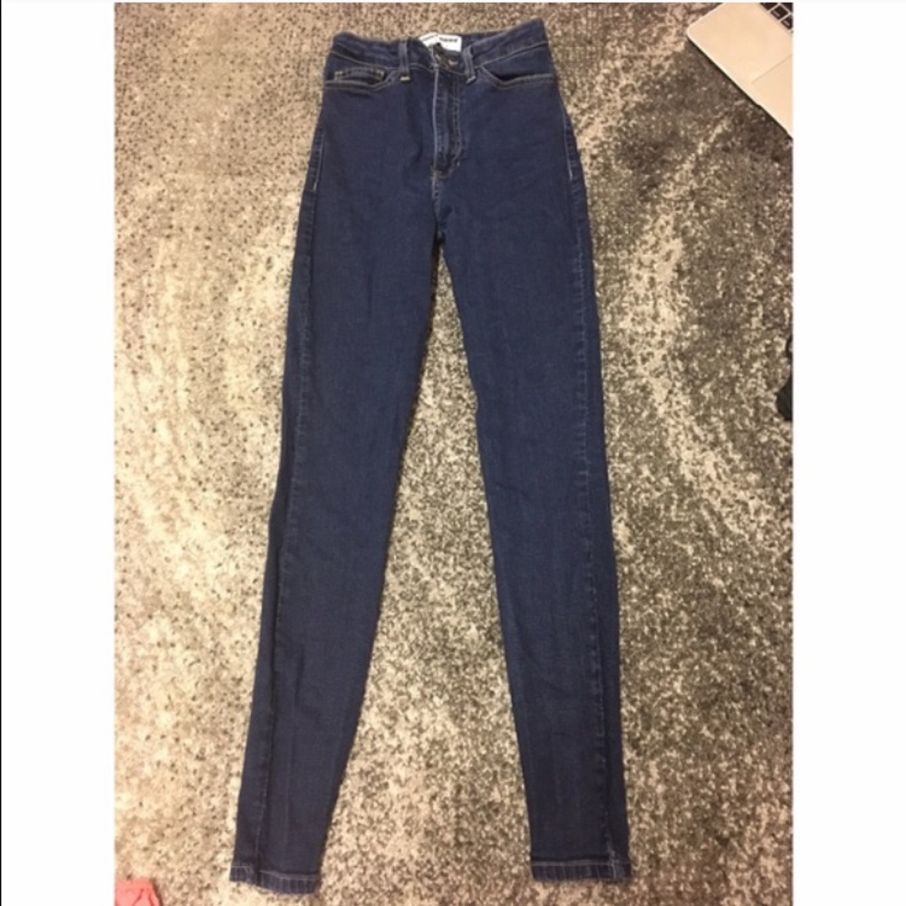 American Apparel Women's Pencil Jean Dark Indigo