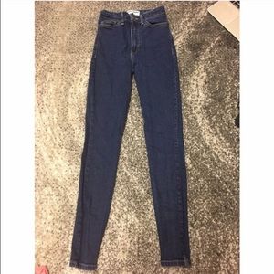 American Apparel Women's Pencil Jean Dark Indigo