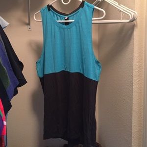 Lululemon Men's Tank Top Size Large Blue