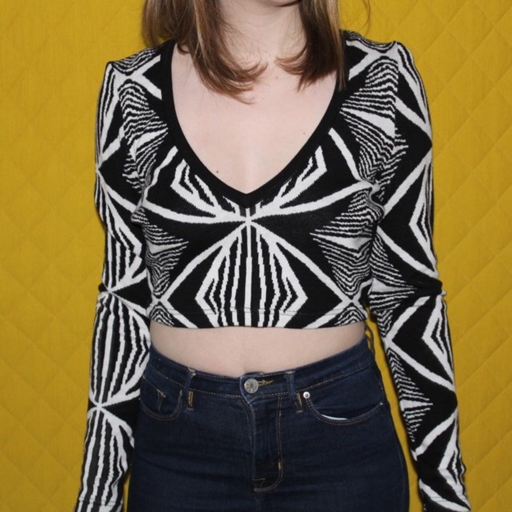 NastyGal Sweater Crop