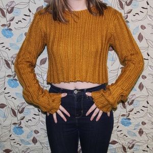 UNIF Mustard Certa Sweater