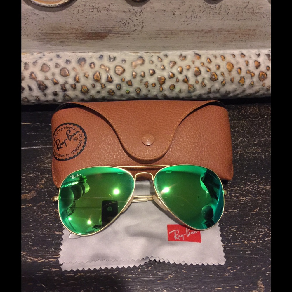 Ray- Ban aviator sunglasses