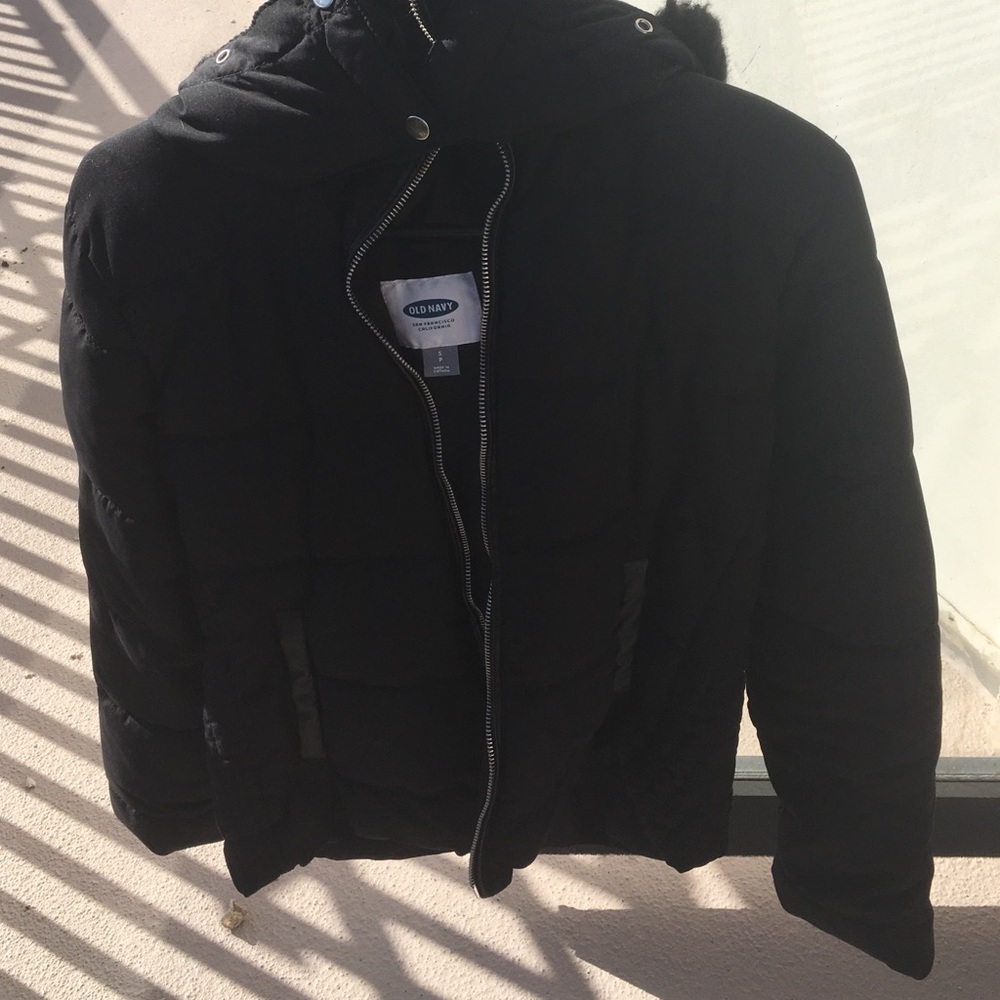 Plush old navy winter jacket
