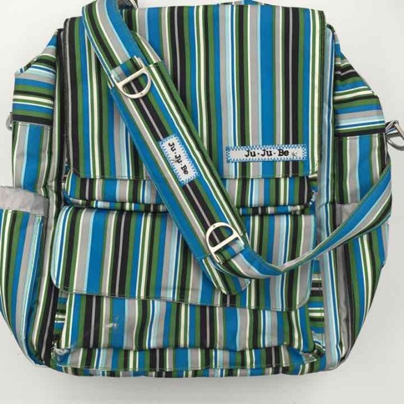 ❌Ⓜ️SOLDⓂ️erc❌Ju Ju Be Diaper Bag Blue - Picture 1 of 4