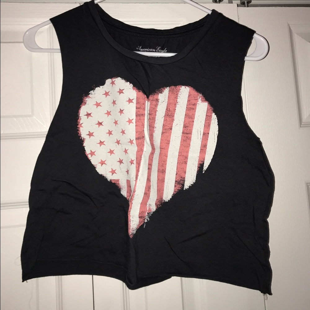 American Eagle tank crop top