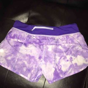 Lululemon Speed Shorts sz 6
