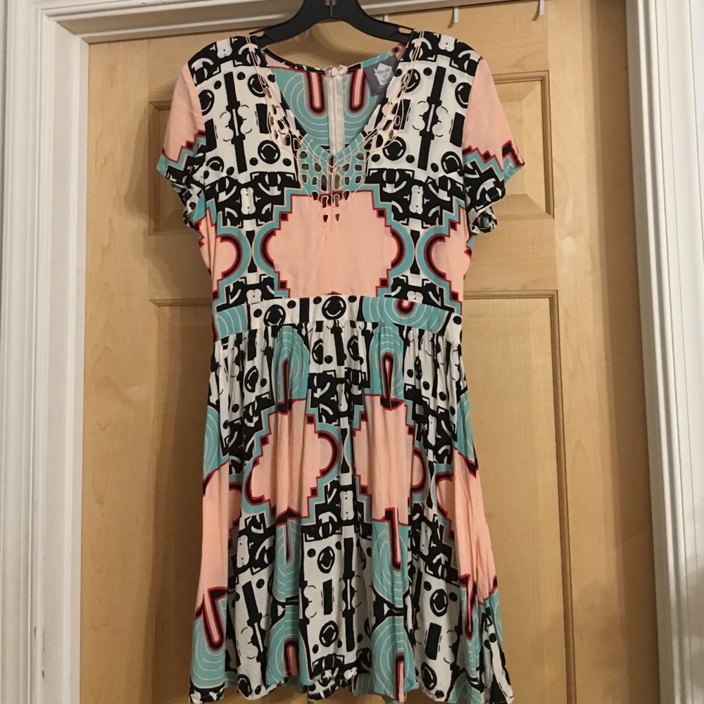 Retro printed dress from House of Wilde