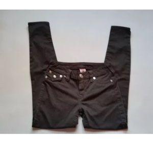 True Religion Mid Rise Leggings Jeans Size 27