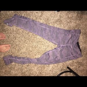 Purple/Gray lulu lemon leggings
