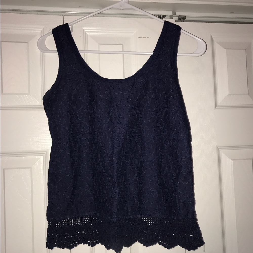 Navy blue tank