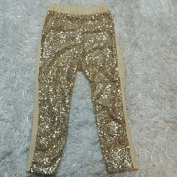 Other - Gold Sequins legging. 4T