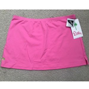 Lilly Pulitzer Pink Workout Skirt