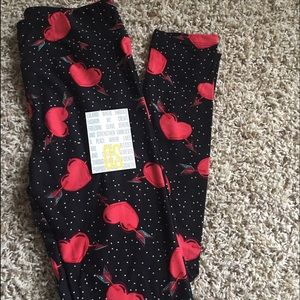 Lularoe Valentine's Valentine day leggings 2017