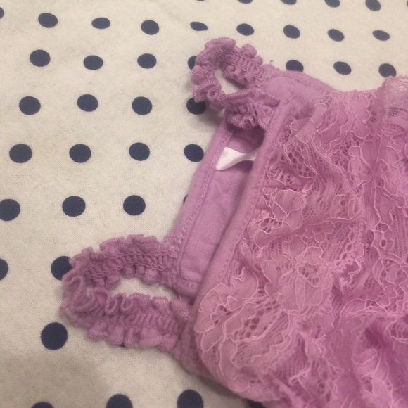 Lilac layered lace bodysuit - Picture 3 of 4