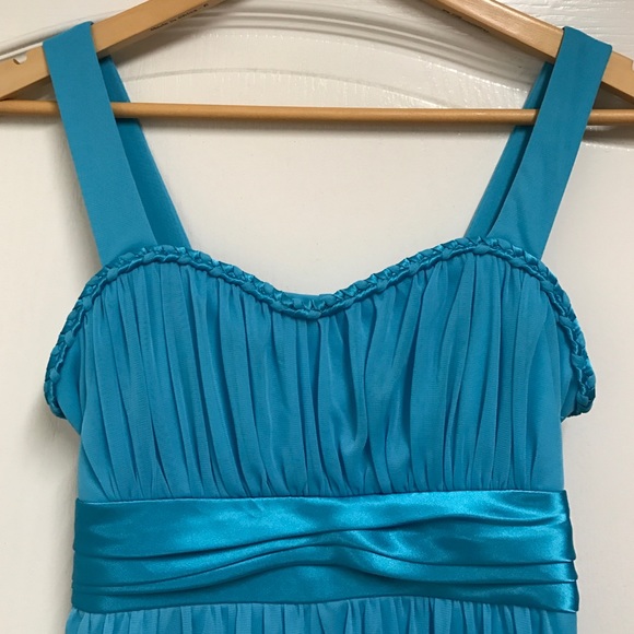 City Triangles Short Aqua Prom or Party Dress - Picture 2 of 4