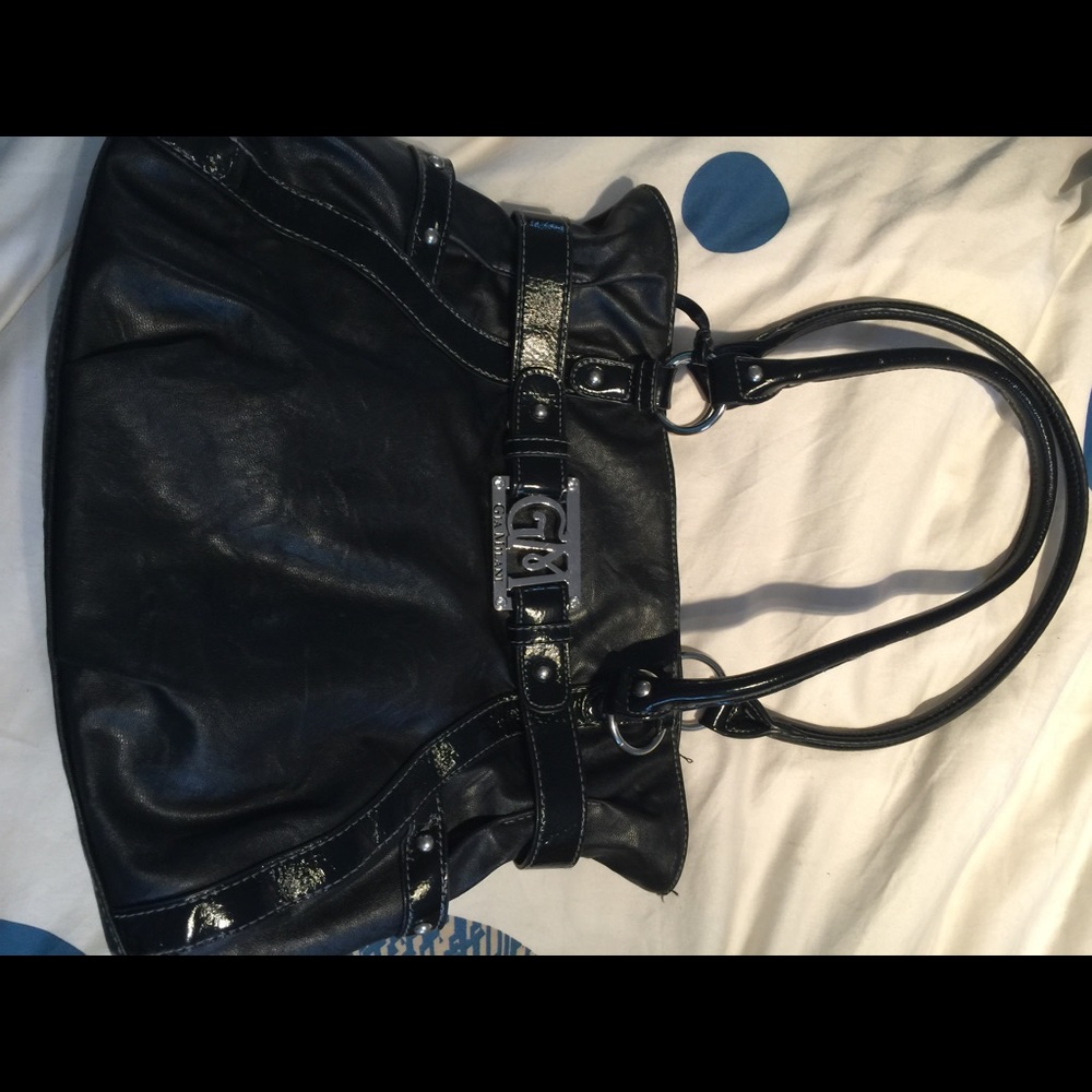 Black Purse with long straps