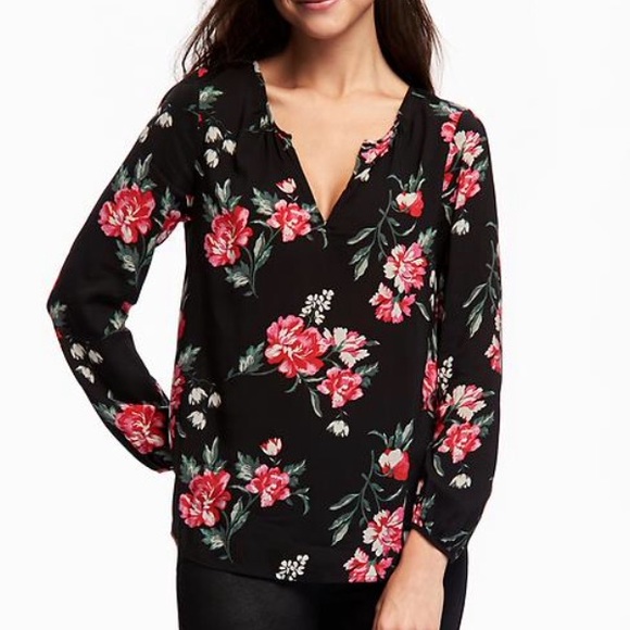 old navy floral top