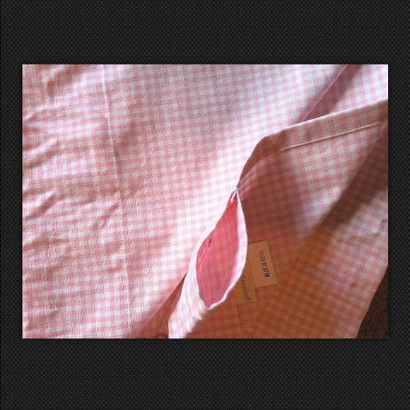 Pottery Barn Kids Pink Gingham Valance - Picture 3 of 3