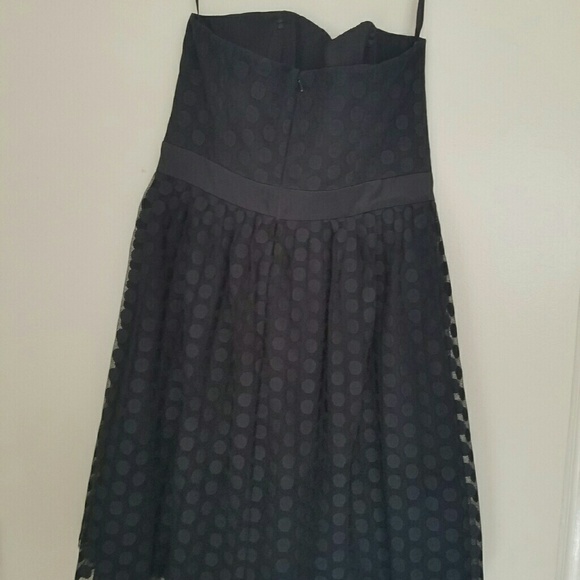 Polka-dot Strapless Dress - Picture 2 of 3