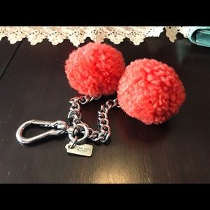 Coach Pom Pom charm