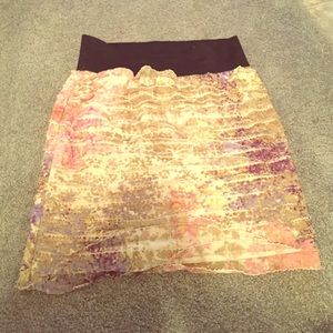 Xsm express colorful skirt