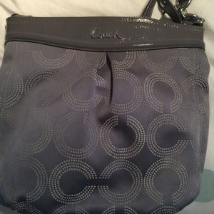 Gray Coach Crossbody