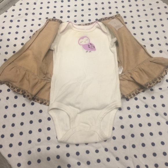 3-piece leopard/lavender pant set - Picture 2 of 4