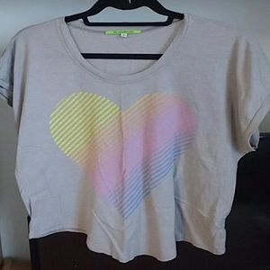 Rainbow Heart Graphic Tee