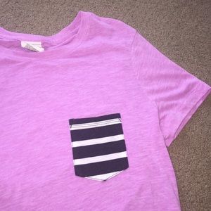 PINK Victoria secret pocket tee