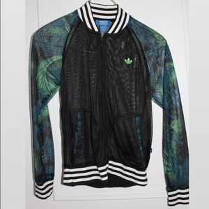 Mesh adidas jacket
