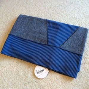 NWT quilted inkwell Rugged Blue patchwork Vinyasa