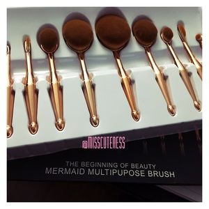 Rose Gold Brush Set