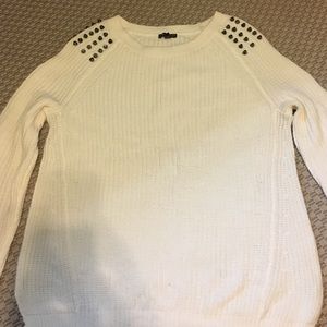 Cream express sweater