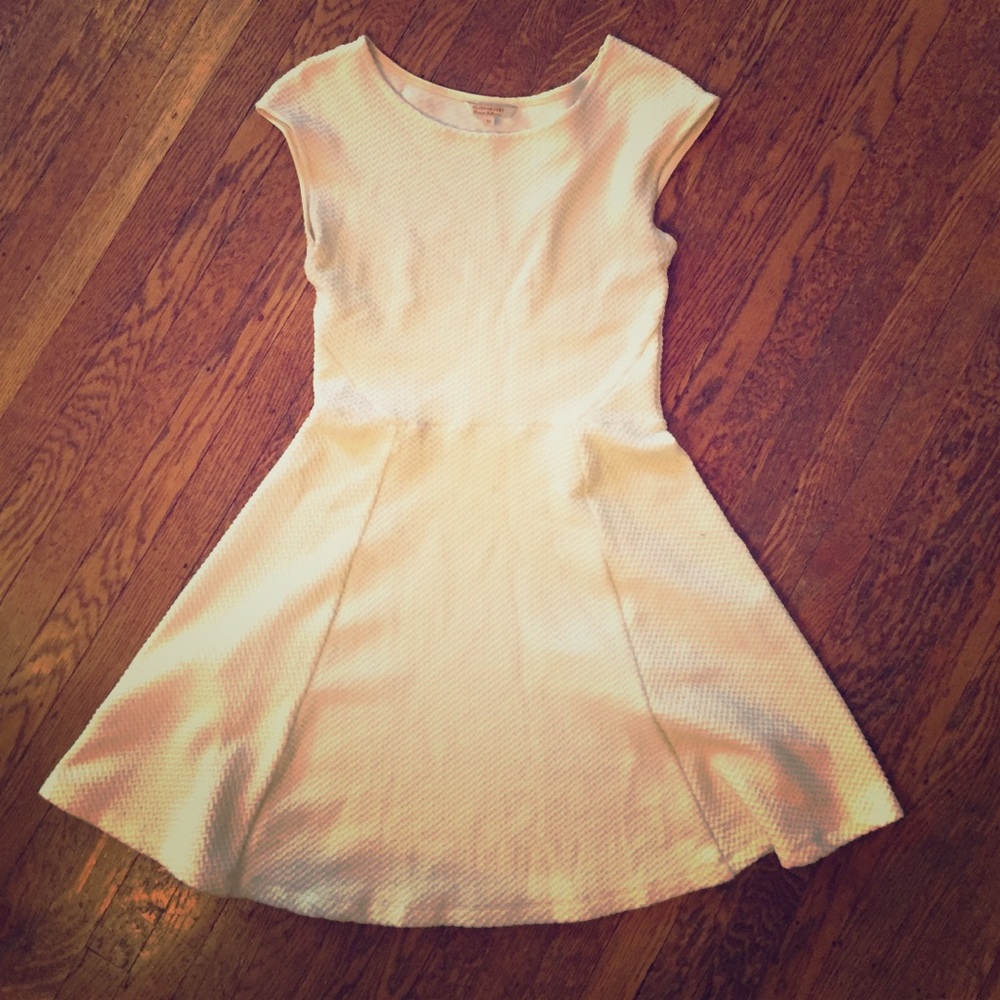 Soft Stretchy White Dress