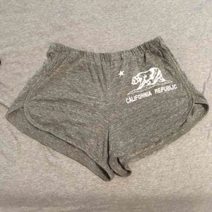 Brandy Melville gray athletic shorts