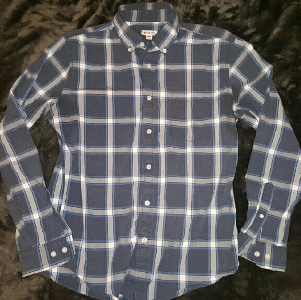 Men's Blue/Grey Shirt