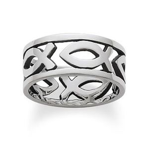 James Avery Continuous Ichthus Ring