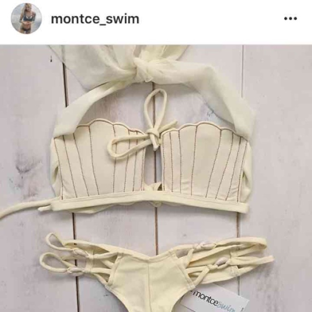 Montce swim mermaid top