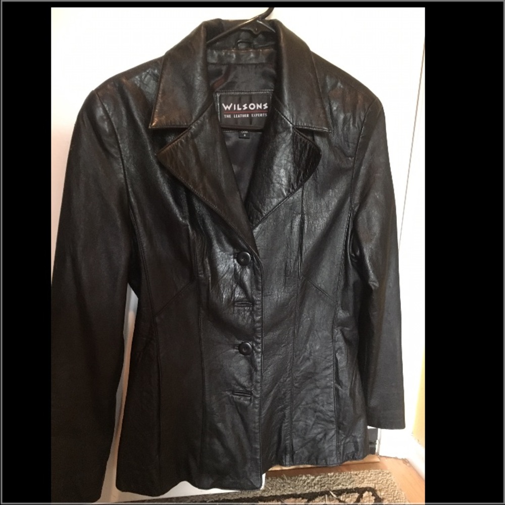 Women's leather jacket