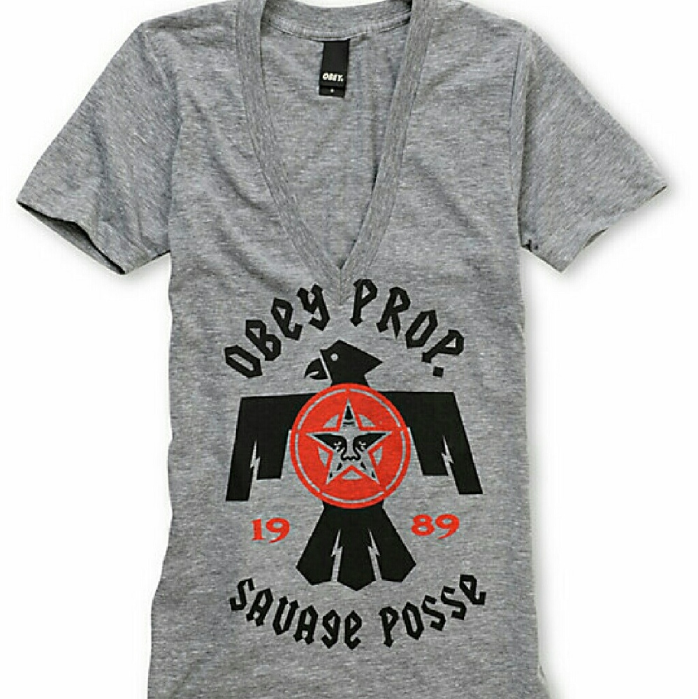 Obey v-neck