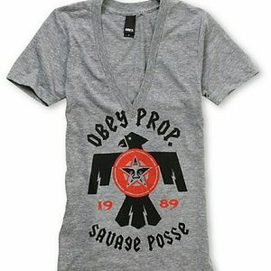 Obey v-neck