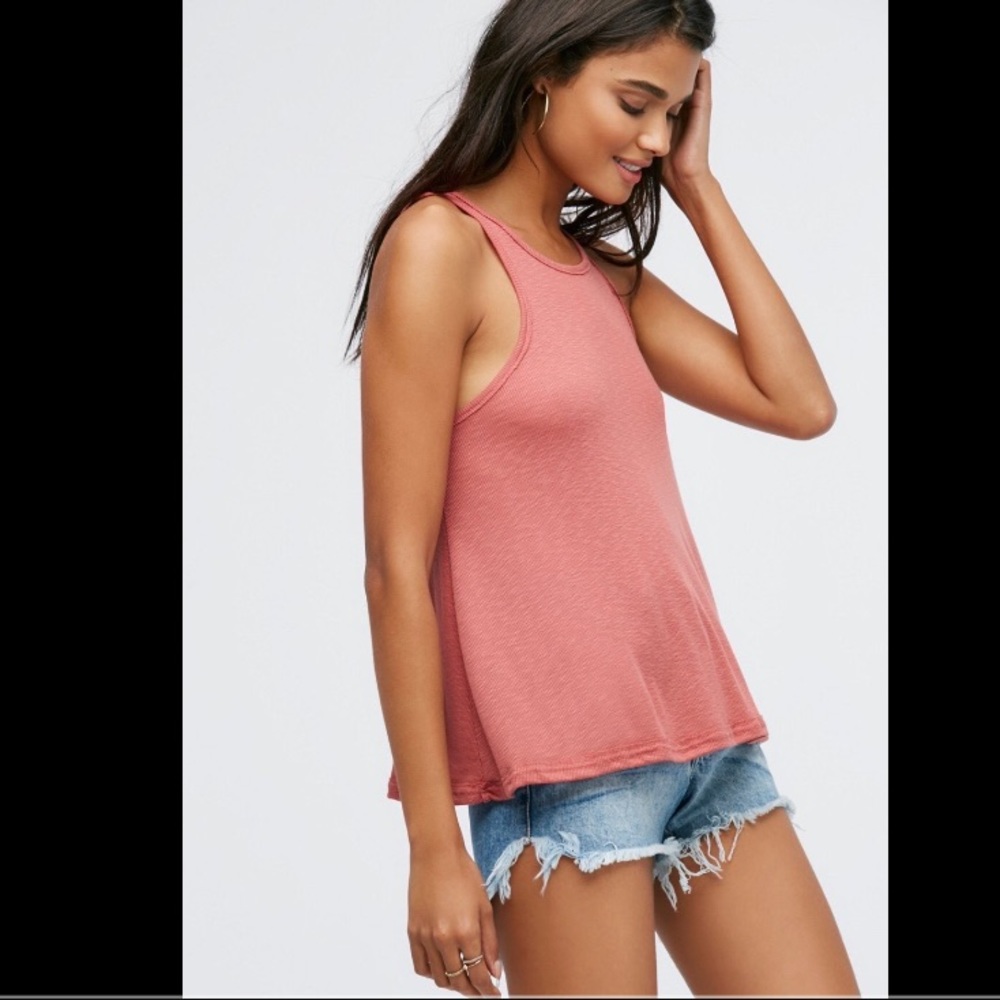 NWOT Free People Long Beach Tank