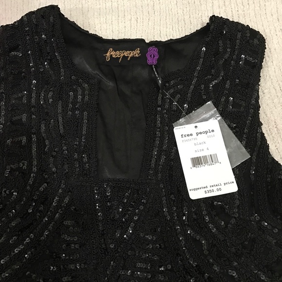 🆕 Free People Snake Charmer BodyCon Dress Sequins - Picture 3 of 4