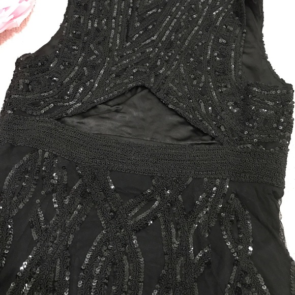 🆕 Free People Snake Charmer BodyCon Dress Sequins - Picture 4 of 4