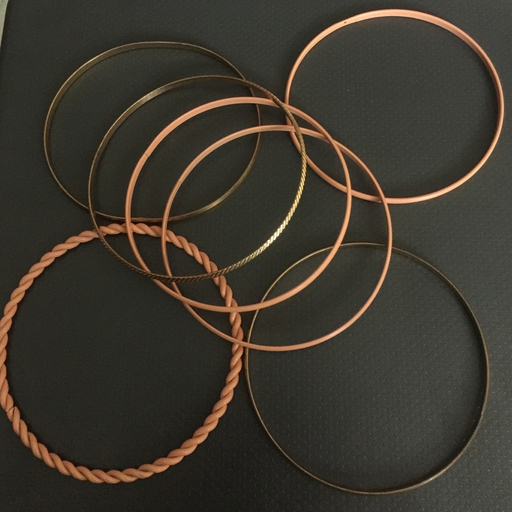 Seven arm bangles