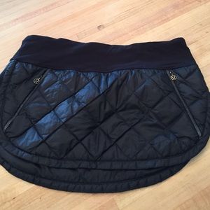 LuluLemon Quilted Down Puffer Skirt. Size 10
