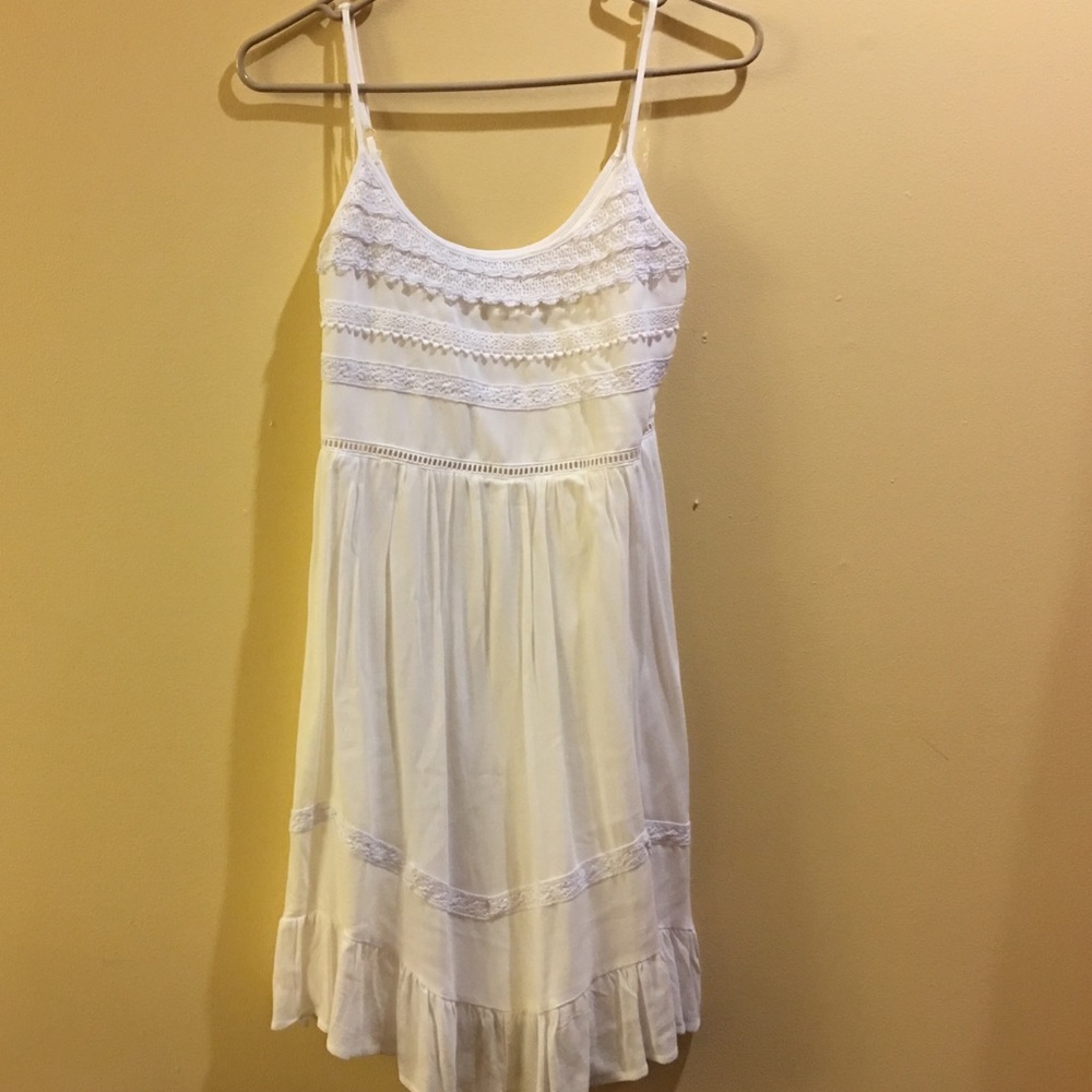 Maurice's White Dress